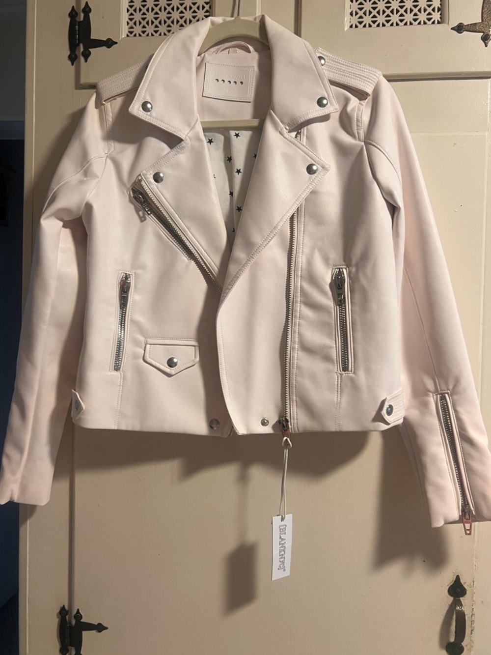 NWT Blank NYC leather jacket